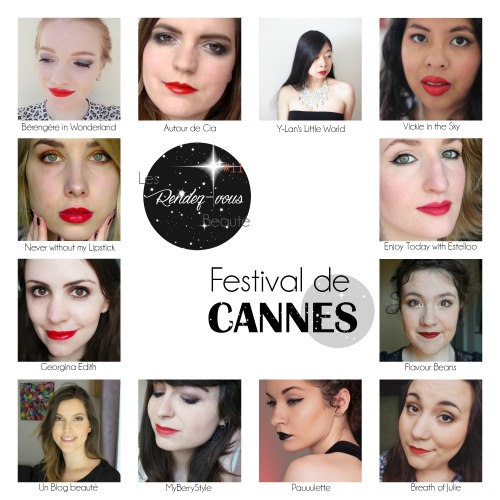 RDVBeauté_Festival de Cannes_édition n11_mai 2015_Planche finale des looks_#2